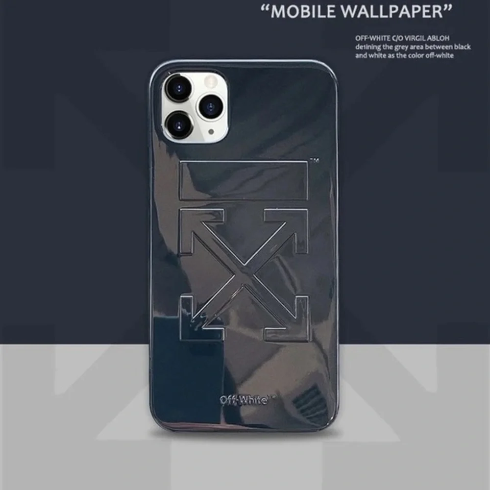 OFF WHITE' Chrome iPhone XS MAX Case